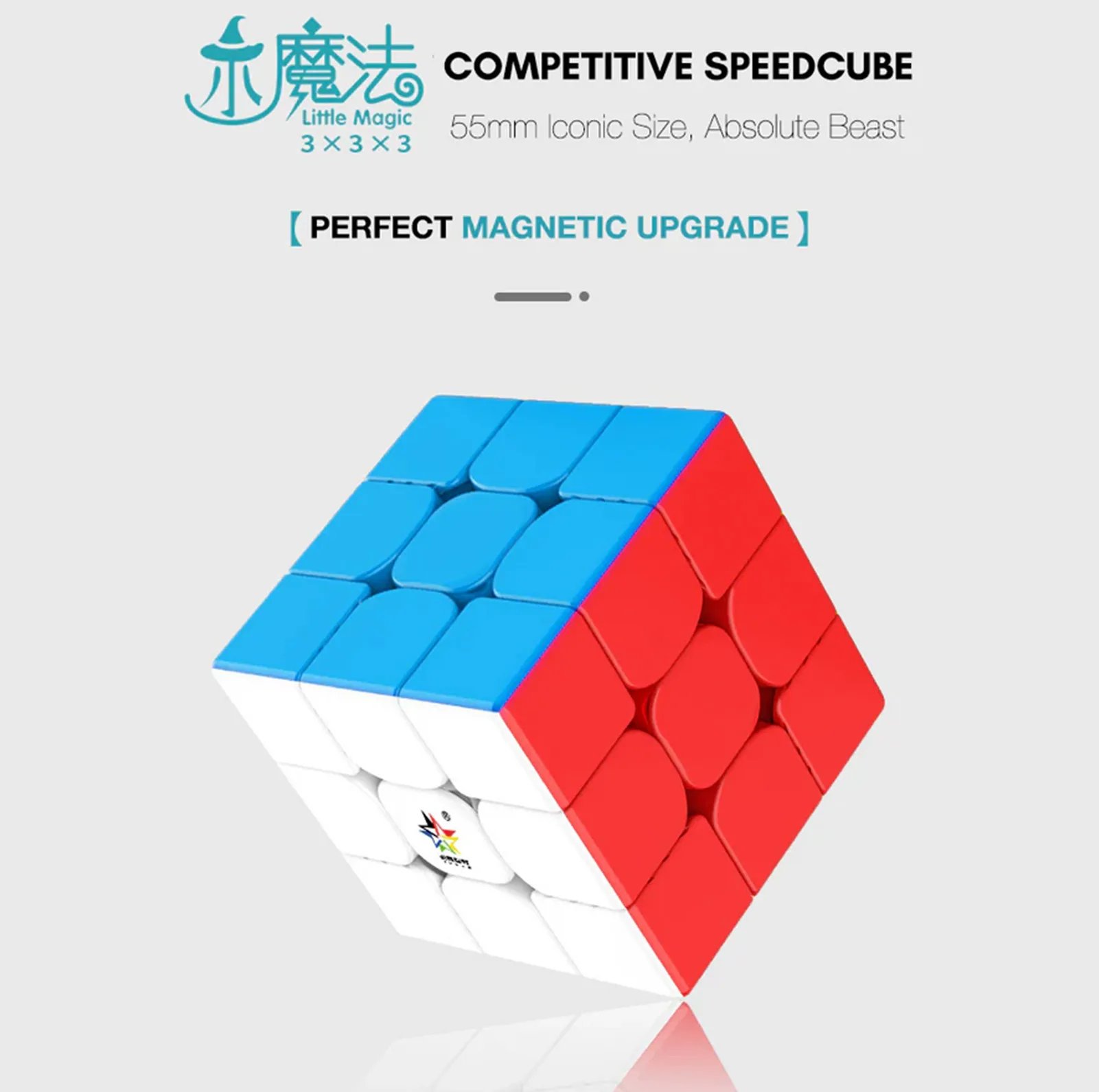 مکعب روبیک یوکسین مدل لیتل مجیک مگنت 3×3 YuXin Little Magic Magnetic