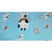 پتو کودک مدل Cute Cow سایز 100x140 سانتیمتر