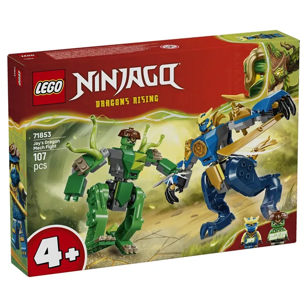 لگو 107 قطعه سری نینجاگو مدل Jay`s Dragon Mech Fight کد 71853