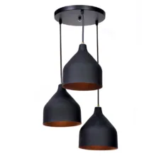 لوستر 3 شاخه کد LU300BG