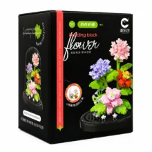 ساختنی 302 تکه مدل مزرعه گل میخک کد 7241