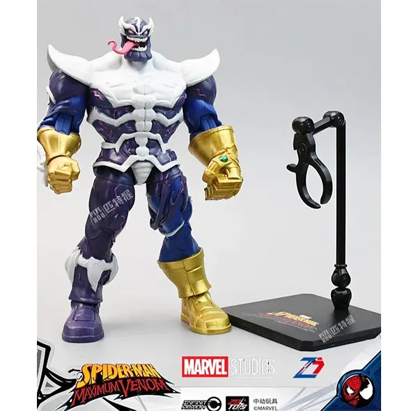 اکشن فیگور طرح ونوم مدل Venomized Thanos ارتفاع 18 سانتیمتر