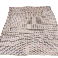 پتو مسافرتی 2 نفره مدل ژله ای طرح پر ستاره سایز 240x220 سانتی‌متر
