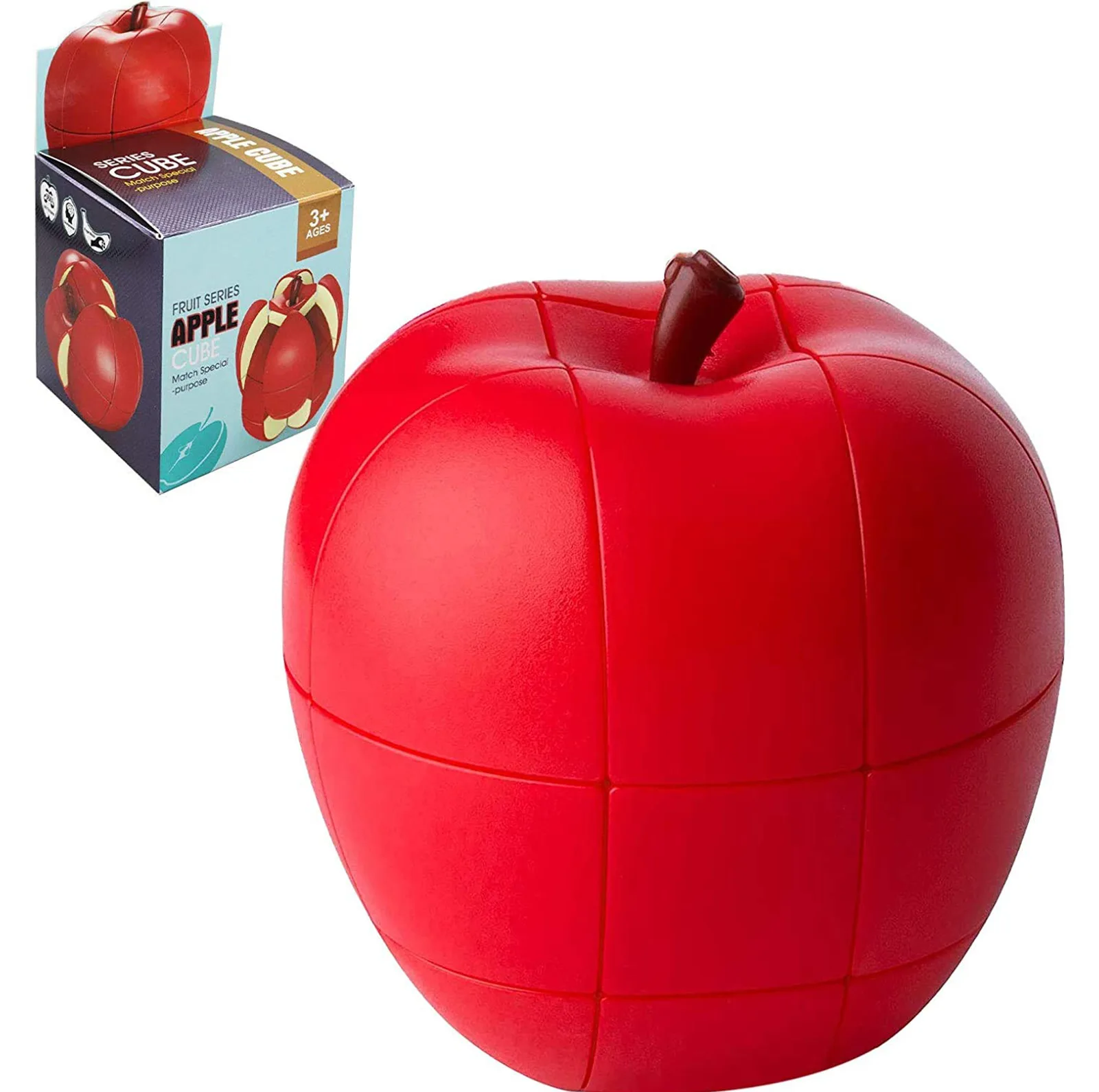 مکعب روبیک فنکسین مدل میوه ای سیب 3×3 FanXin Fruit cube – Apple