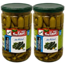 خیارشور سوپر ویژه انتخاب - 640 گرم بسته 2 عددی