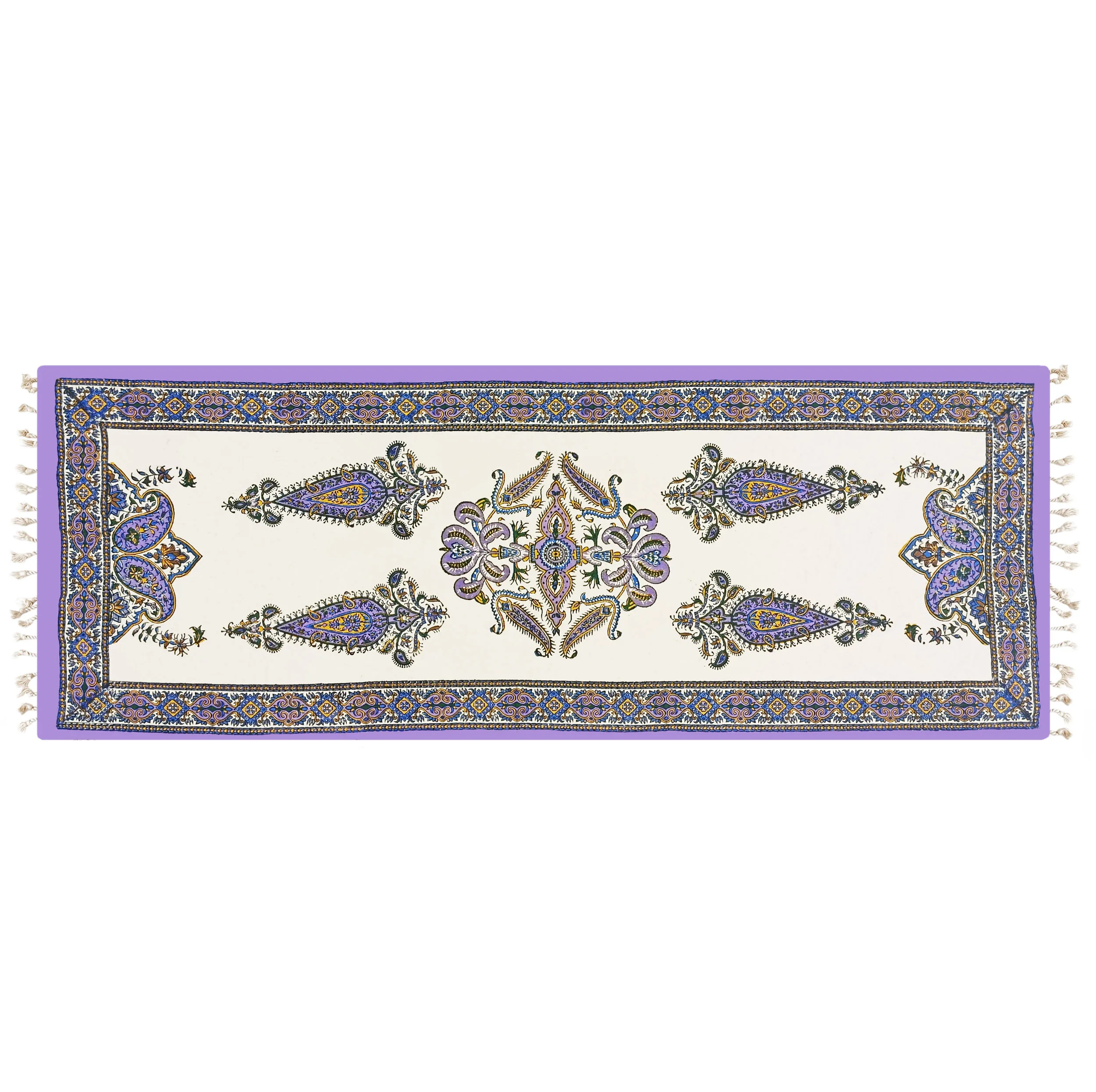 رومیزی قلمکار مدل ترنج کد 204
