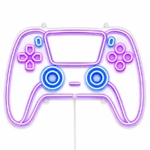 تابلو نئون گیمینگ طرح دسته ps5 کد A2