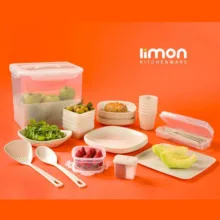 سبد پیک نیک 6 نفره لیمون مدل 10635