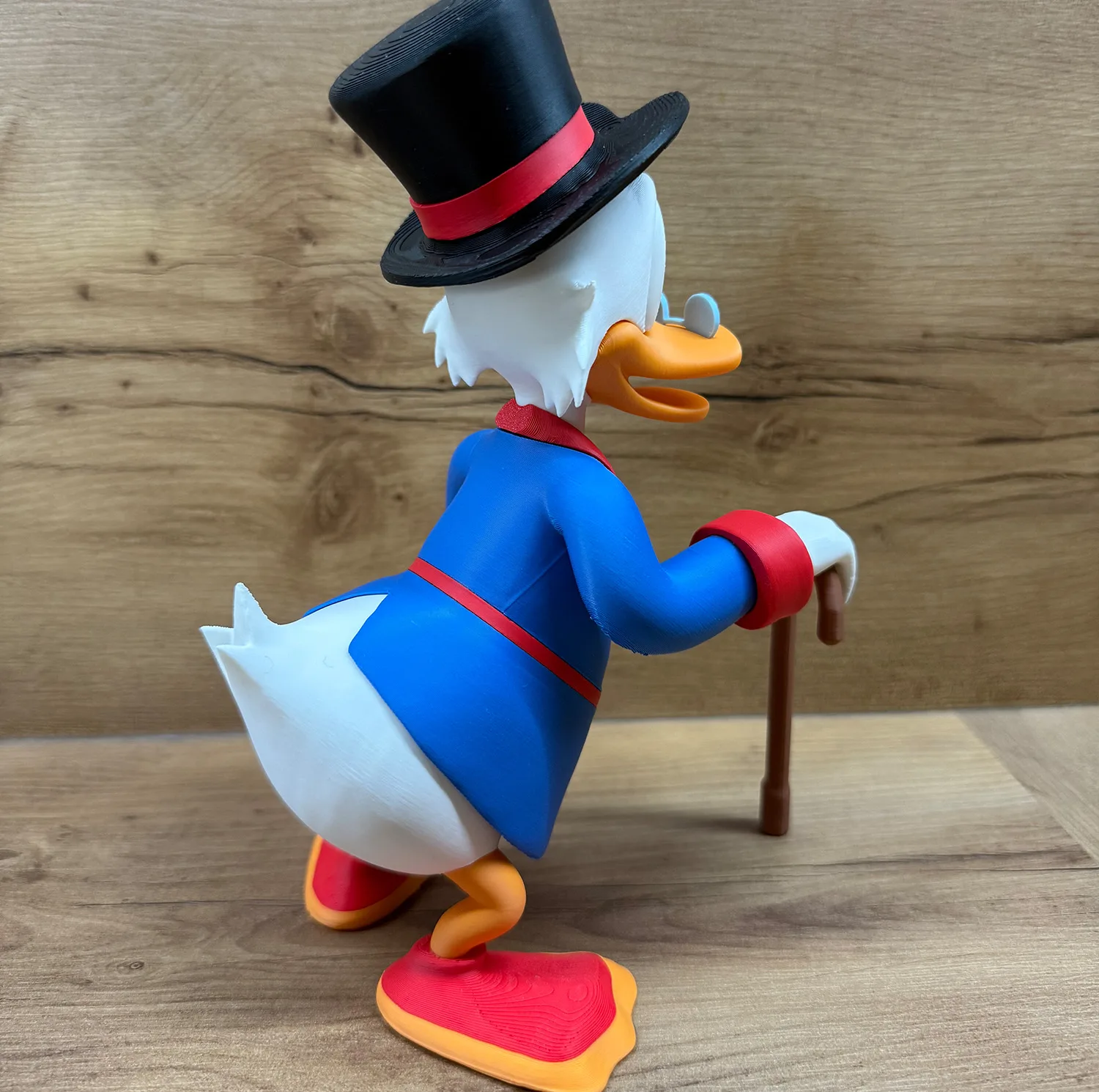 فیگور طرح لونی تونز مدل Scrooge McDuck ارتفاع 17 سانتیمتر