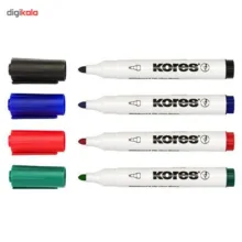 ماژیک وایت برد کورس مدل XW1 K Marker - بسته 4 عددی