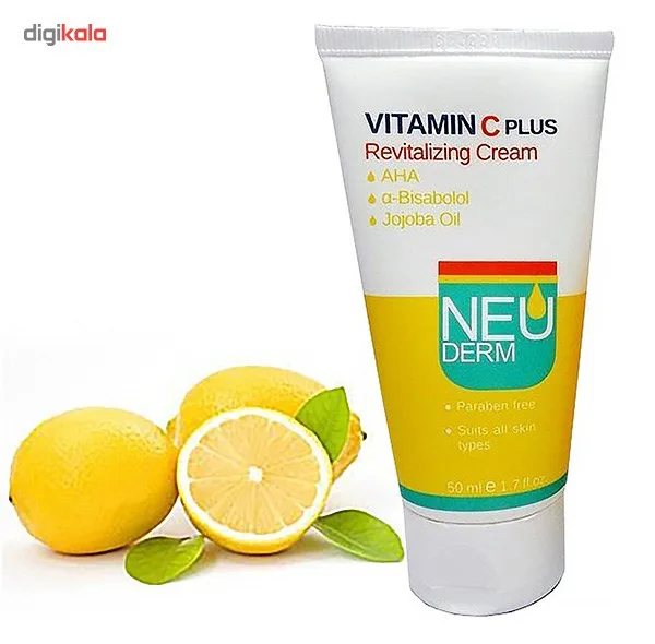 کرم روشن کننده نئودرم مدل Vitamin C Plus حجم 50 میلی لیتر