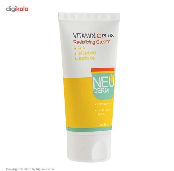 کرم روشن کننده نئودرم مدل Vitamin C Plus حجم 50 میلی لیتر