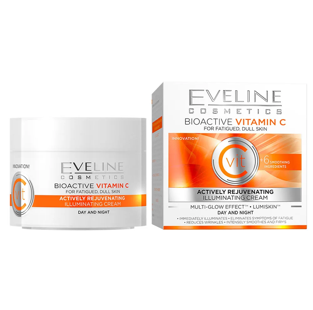 کرم ضد چروک اولاین مدل Vitamin C حجم 50 میلی لیتر