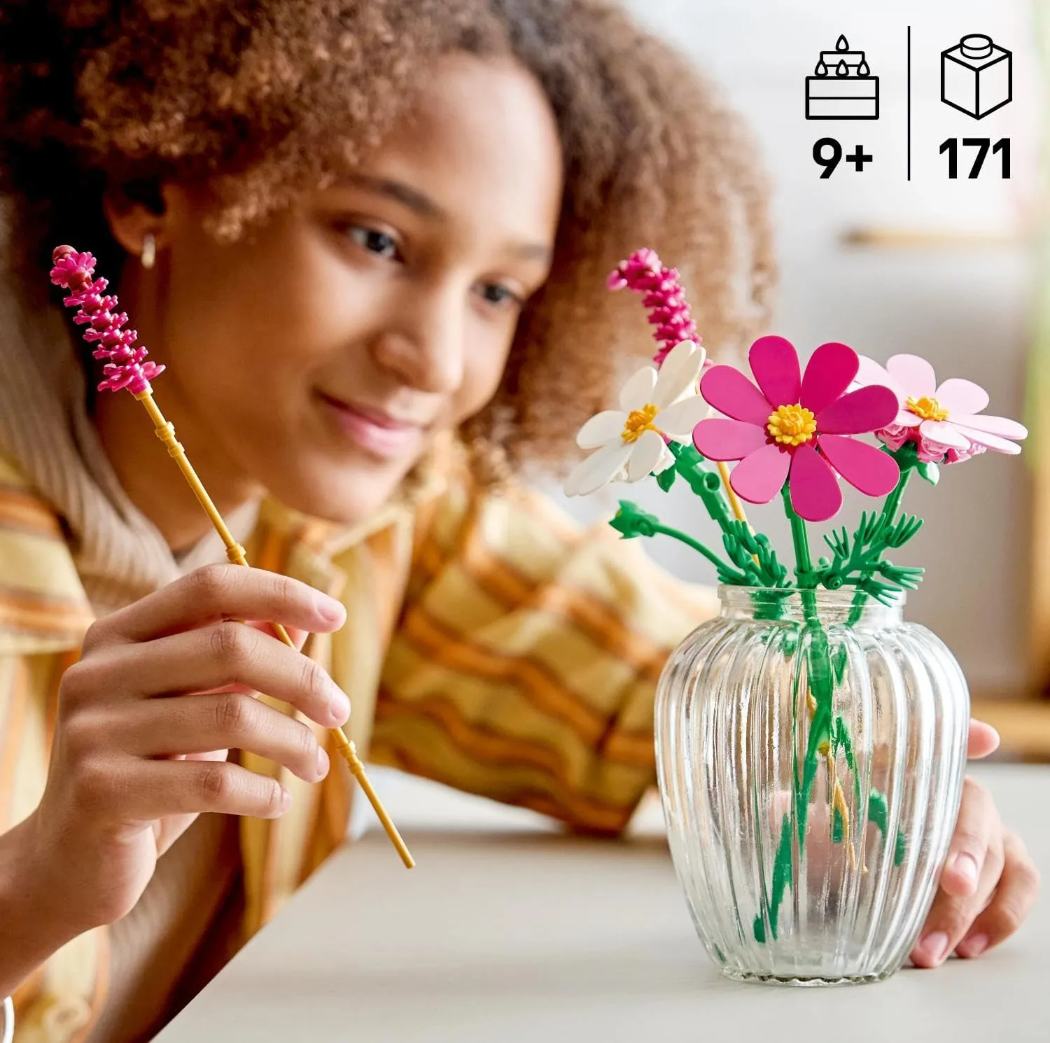 لگو 171 تکه سری بوتانیکال مدل Cosmos Flowers کد 11514