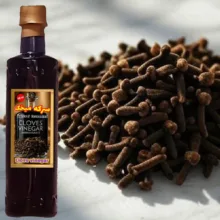 سرکه میخک ارگانیک سرکه سرا - 500 میلی لیتر بسته 4 عددی