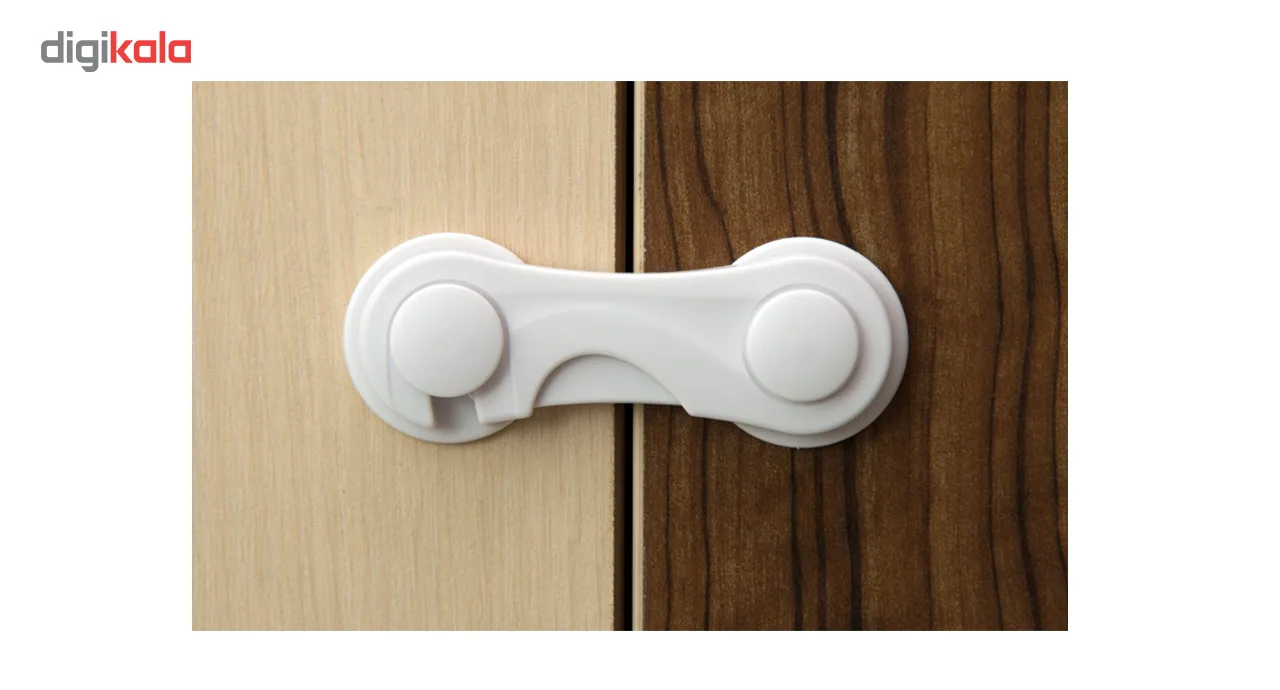 قفل کابینت نینو مدل latch بسته 2 عددی