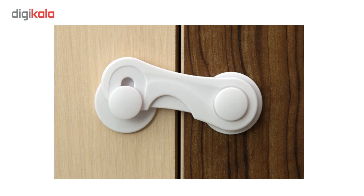 قفل کابینت نینو مدل latch بسته 2 عددی