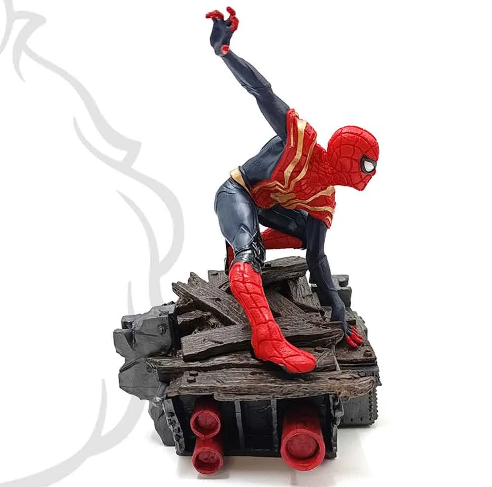 فیگور مدل اسپایدرمن طرح آیرون اسپایدر سری Battle Diorama ارتفاع 18 سانتیمتر
