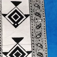 رومیزی قلمکار مدل ماهی عیدانه