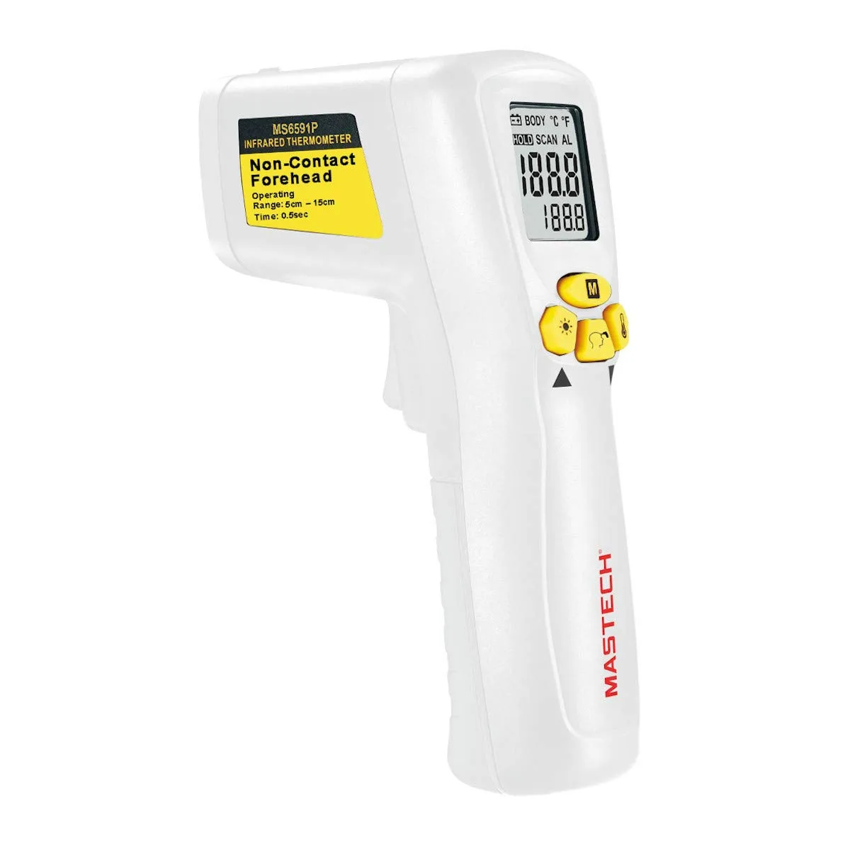 تب‌سنج و دماسنج کودک مدل MS6591P