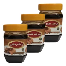 رب تمر هندی ـ ۴۵۰ گرم بسته سه عددی