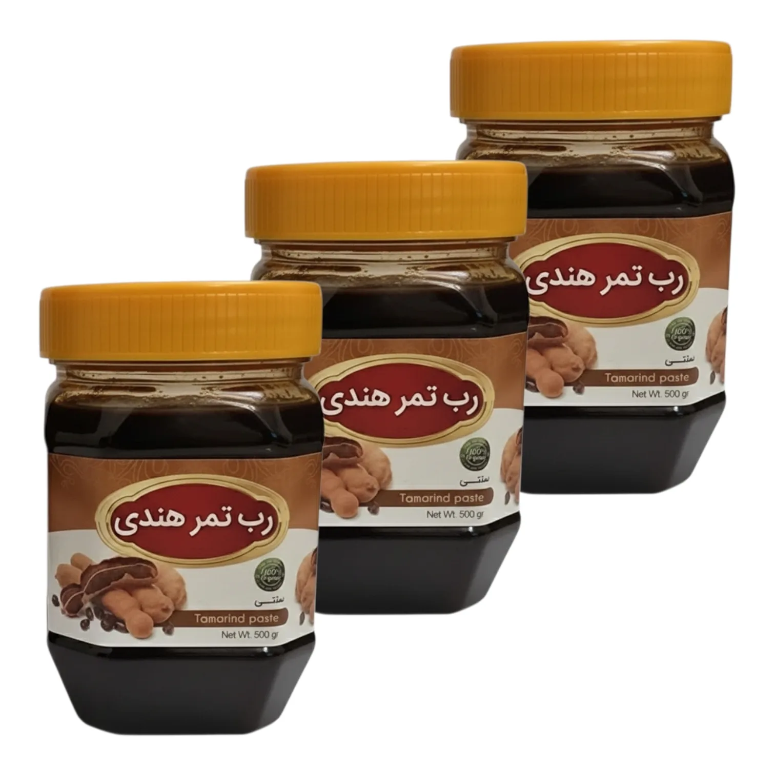 رب تمر هندی ـ ۴۵۰ گرم بسته سه عددی