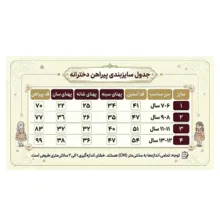 پیراهن آستین بلند یقه ب ب دخترانه مدل کهکشانی
