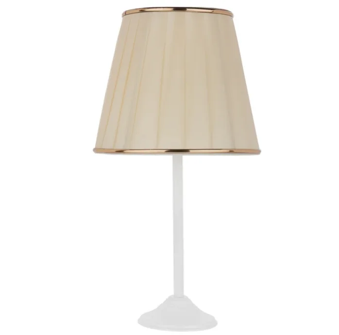 آباژور رومیزی نورهام مدل NHM-WHITESILVERY-15