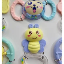 جغجغه ناب سل مدل هانگر مجموعه 6 عددی کد BABY RATTLES  HANGER HAPPY WORLD