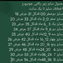 بادی نوزادی مدل  رکابی 77285493