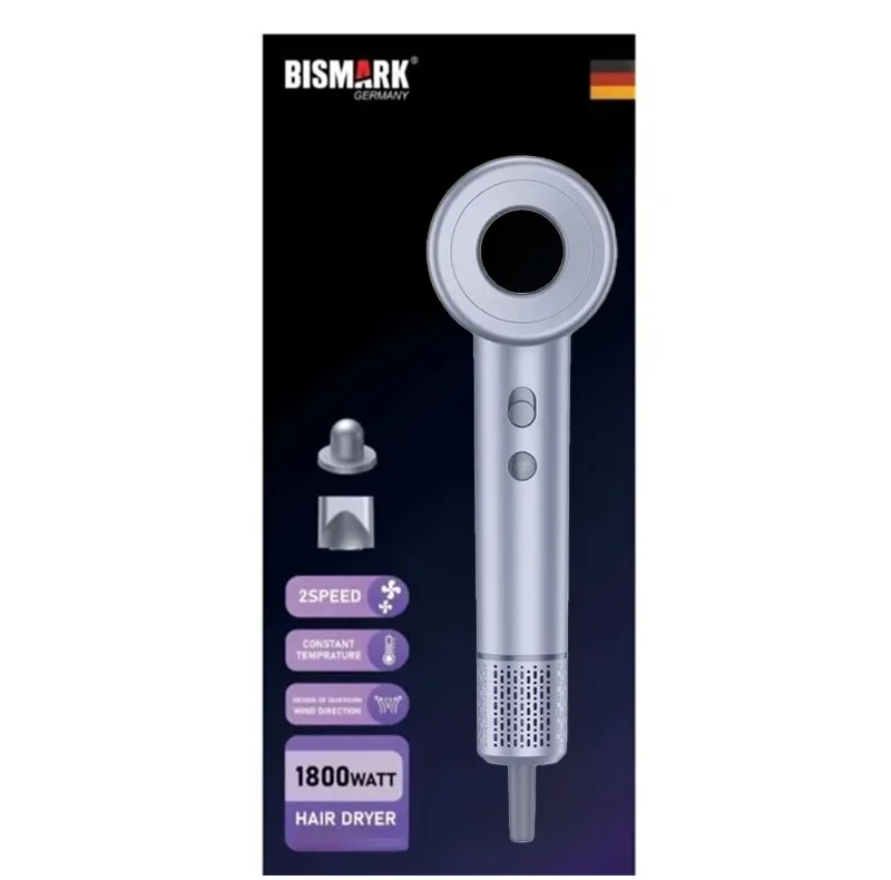 سشوار حرفهای 1800 وات بیسمارک مدل BM-7741