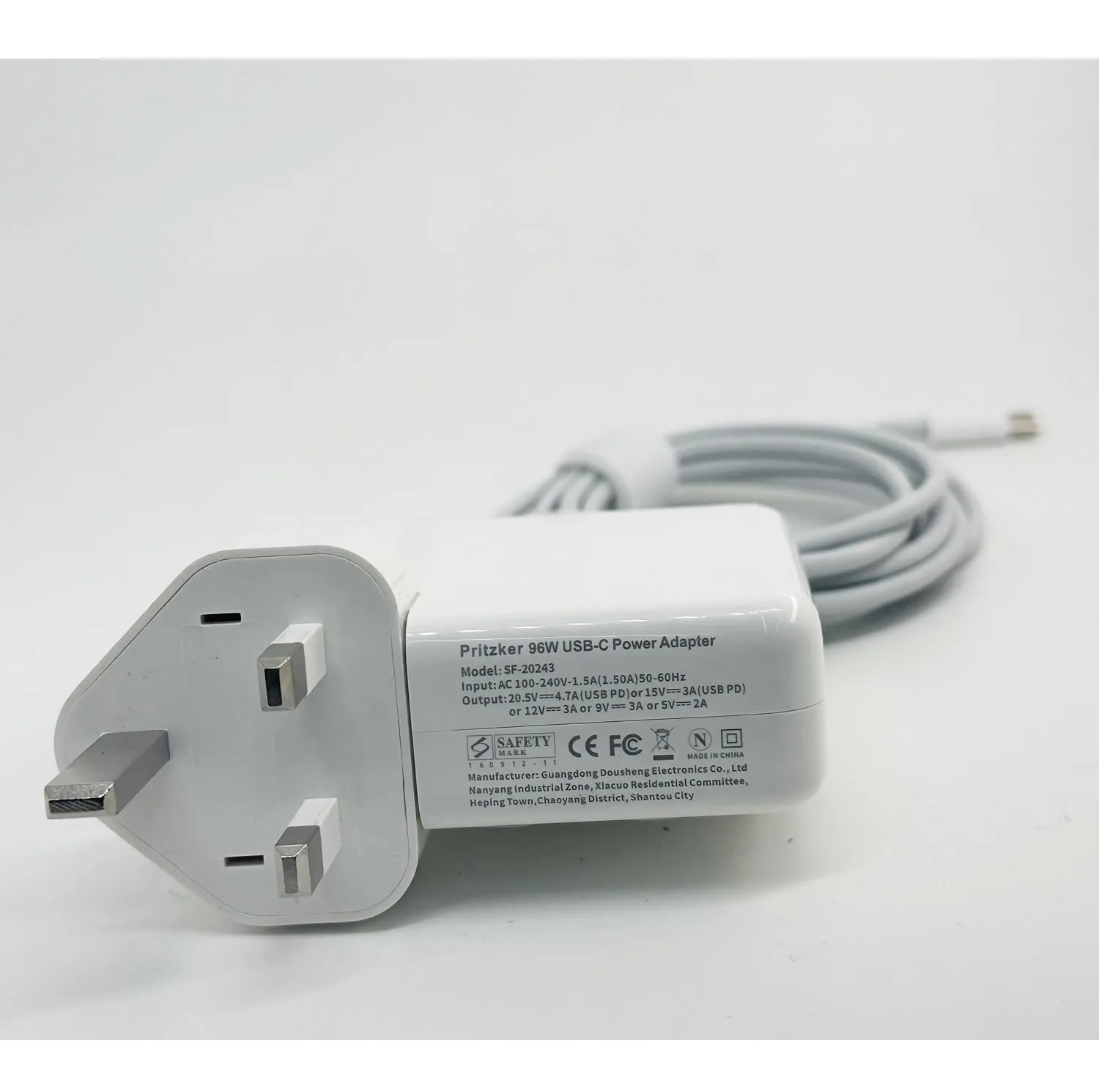 شارژر لپ تاپ ۲۰ ولت 3.۲۵ آمپر مدل 61W USB-C