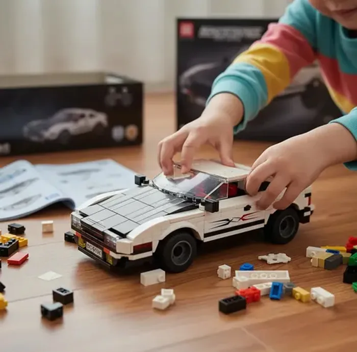 ساختنی 470 تکه ژائو میسی مدل ماشین تویوتا
