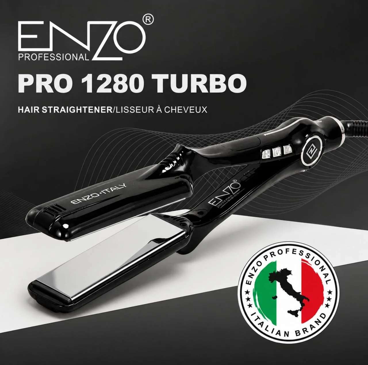 اتو و حالت‌دهنده‌ی مو انزو پروفیشینال مدل EN-1298