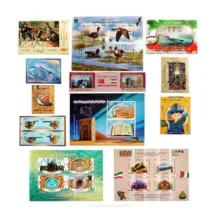 تمبر یادگاری مدل سال 1394 کد N6 مجموعه 25 عددی