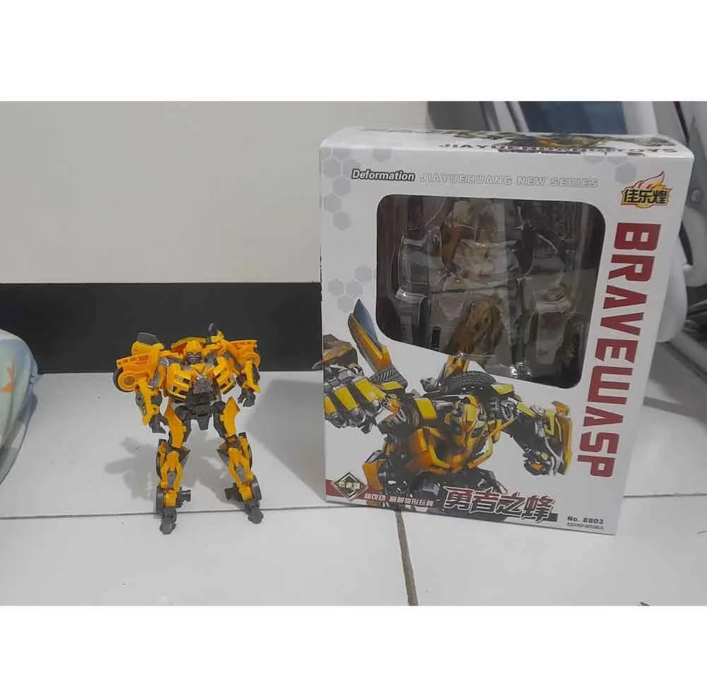 اکشن فیگور مدل ترنسفورمر بامبلبی طرح Transformer Bumblebee 8803 ارتفاع 18 سانتیمتر