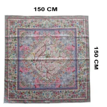 رومیزی مخمل طرح ترمه کد 150