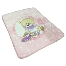 پتو کودک مدل بچه خرس سایز 120x100 سانتی متر
