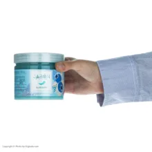 اسکراب شکری لایه بردار پوست ژبن پلاس مدل Blueberry وزن 450 گرم