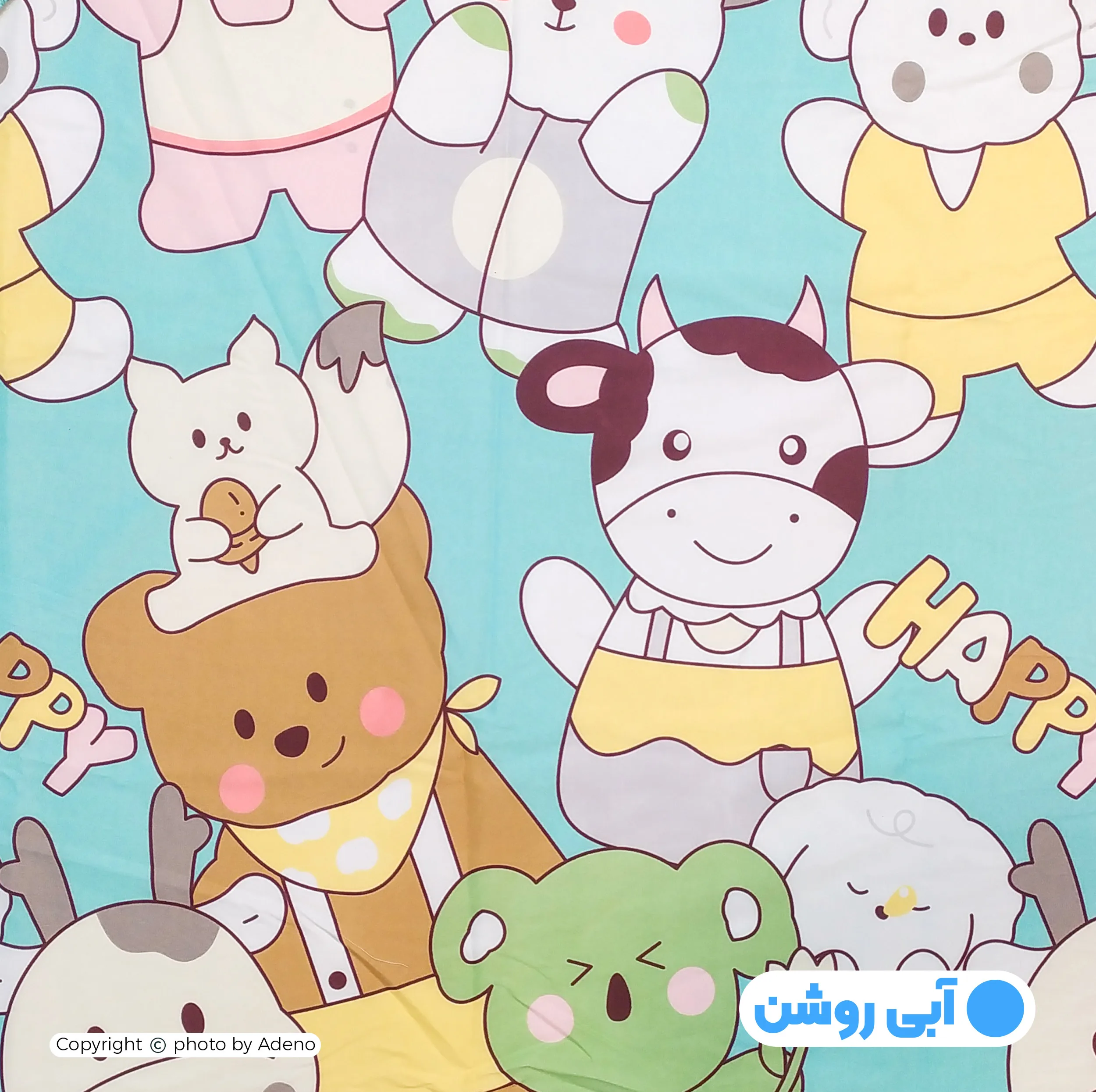 بالش کودک آدنو مدل Happy کد IR147