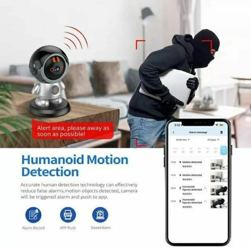 دوربین کنترل کودک مدل YH-A5DCL به همراه پیجر