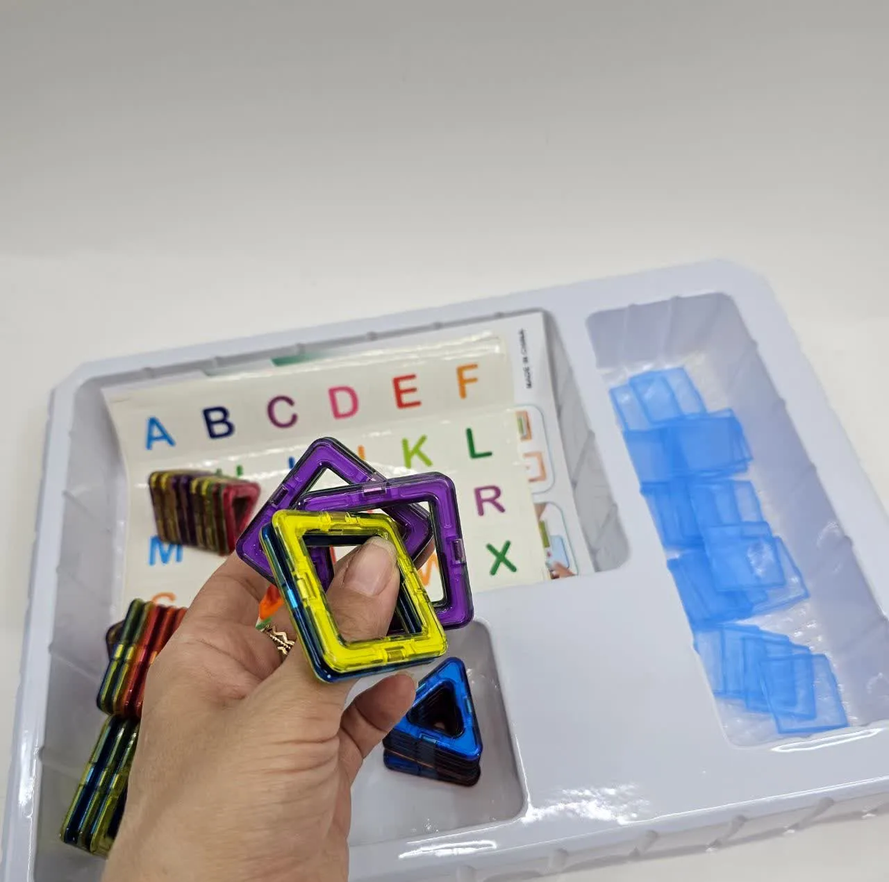 ساختنی 68 تکه ناب سل مدل مگنت مغناطیسی جادویی کد 68PCS MAGIC MAGNETIC