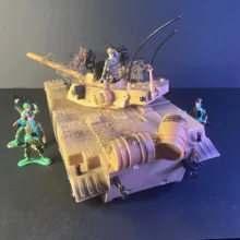 اسباب بازی جنگی مدل تانک leopard 2