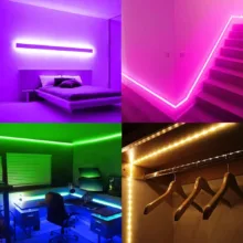 ریسه ال ای دی مدل RGB-remote-app موزیکال طول 5 متر