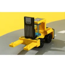 ساختنی 25 تکه مینیسو مدل Construction Vehicles Building Blocks طرح لیفتراک