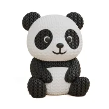 فیگور طرح سوناده مدل Knitted Panda ارتفاع 5 سانتی‌متر
