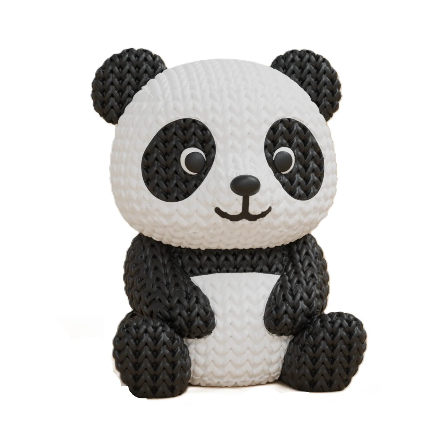 فیگور طرح سوناده مدل Knitted Panda ارتفاع 5 سانتی‌متر