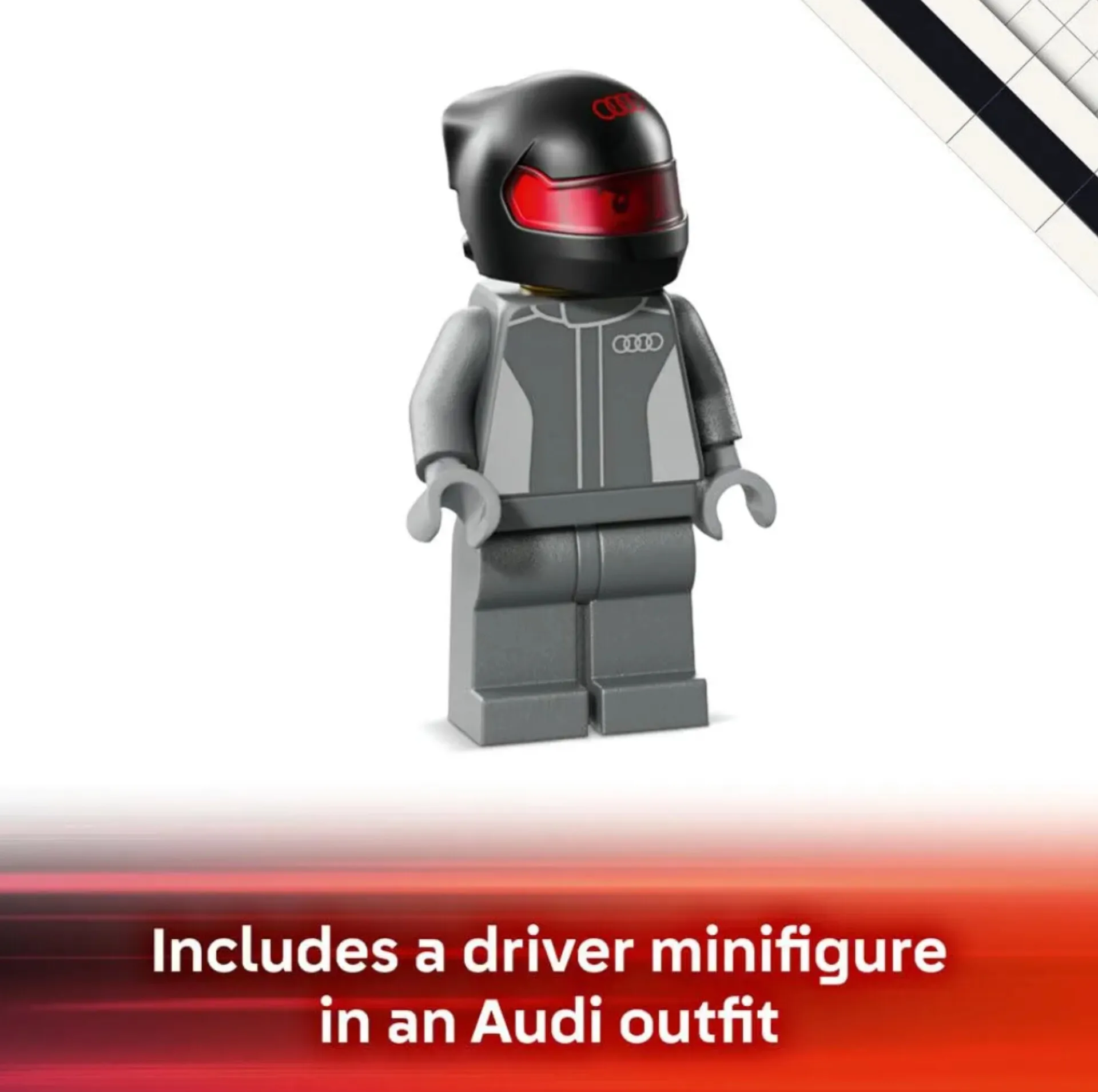 لگو ۲۱۶ تکه سری اسپید مدل Audi Revolut F1 Team R26 کد 77259