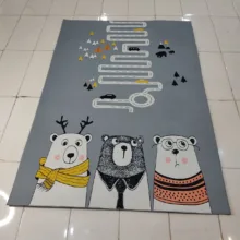 فرش پارچه ای مدل کودک کد A649
