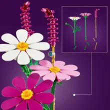 لگو 171 تکه سری بوتانیکال مدل Cosmos Flowers کد 11514